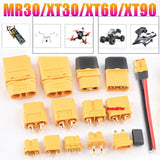 MR30/XT30/XT60/XT90 Male&Female Connectors Plugs For RC Lipo Battery Accessories