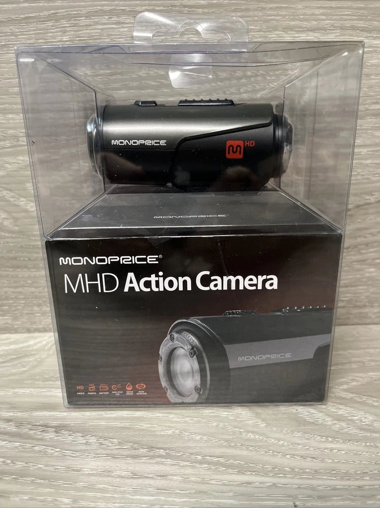 Monoprice MHD Action Camera  New