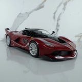 Ferrari FXX K #10 Bburago 1:24 Scale Diecast Model Car Supercar Red Gift Toy New