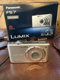 Panasonic Lumix DMC-FS7 10.0MP Digital Camera Silver Not Working For Parts