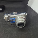 Panasonic LUMIX DMC-TZ3 7.2MP Digital Camera - Silver Working-No Battery Or Char