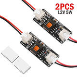 2PC DC-DC DC Isolated Power Supply Module Wide Voltage Output 12V 5W Input 5-36V