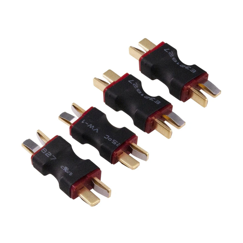 4pcs T Plug Male to Male Connector no Wires Adapter Converter for RC Lipo Bat... Converter