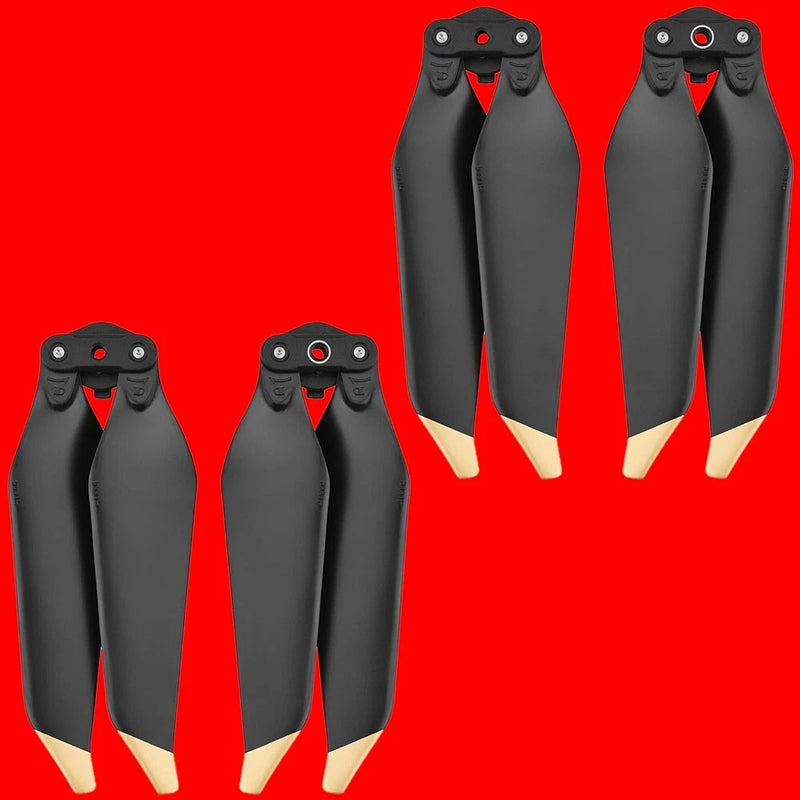 2 Pairs High Quality Low-Noise Substitutable Propellers f DJI Mavic 2 Zoom 8743F
