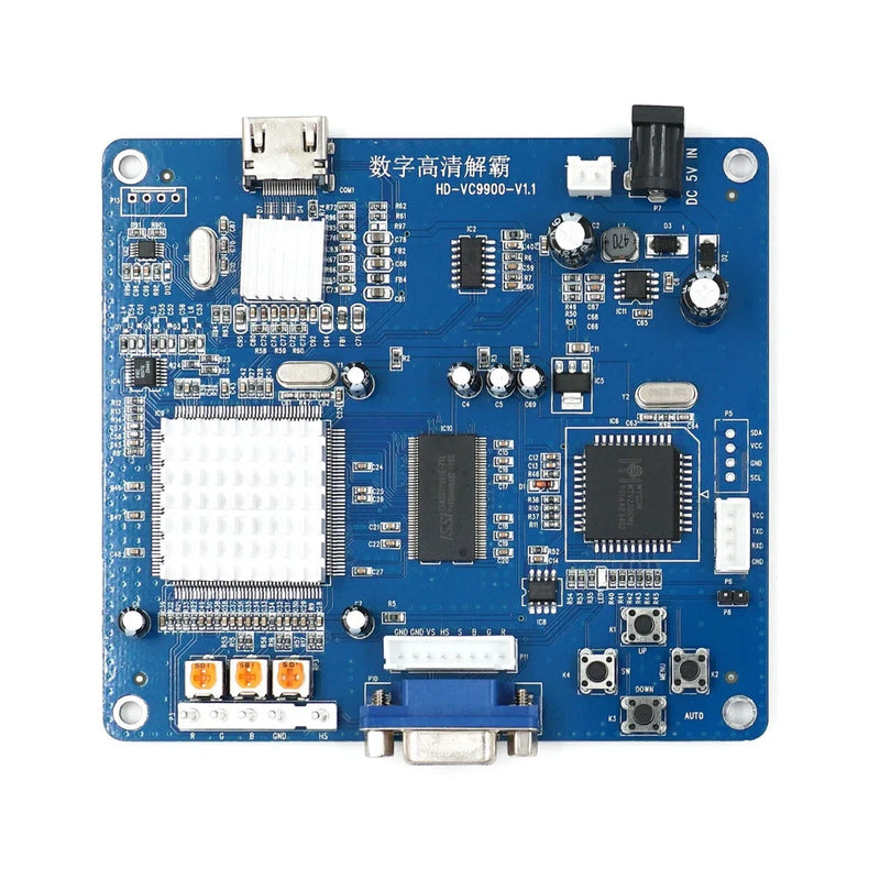 Arcade Game RGB CGA EGA to HDMI-compatible HD Game Video Output Converter Board