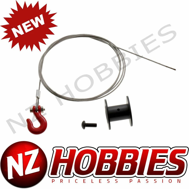 NZH RC Car Accessory Winch Hook (Silver) for Servo Winch : 1/10 Scale Crawler