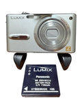 Panasonic LUMIX DMC-FX9 Silver Digital Camera Tested Excellent Condition