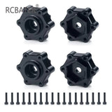 Aluminum Hex Adapters Converter +5mm Upgrade Parts for RC 1/8 LOSI LMT 4WD 4S Converter