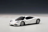 1/43 Mclaren F1 White With Openings Diecast Model Car By AUTOart 56003