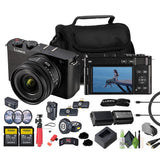Panasonic Lumix S9Camera (Black), 2 pack of 64GB Memory Card