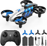 HS210T Drones for Kids, 2 IN1 MINI Indoor Drone with Land & Fly Mode, Four Postu