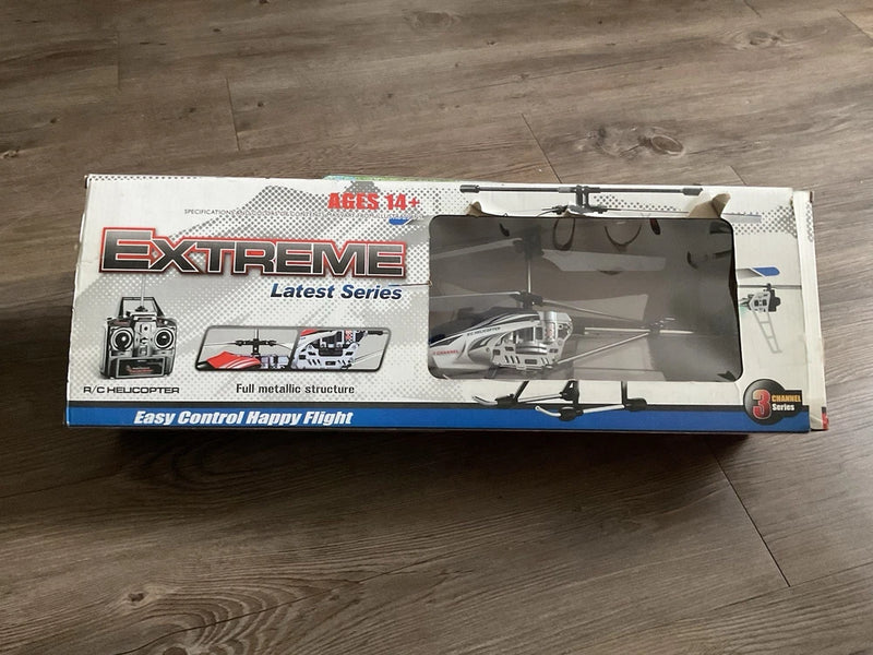 JD Extreme Latest Series 333 3-Channel RC Helicopter Gyroscope Electric Metallic