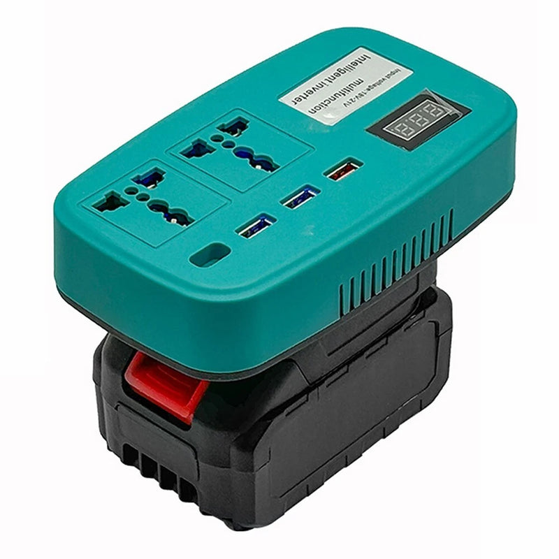 Smart 1821V Battery Inverter 21V to 110V 127V 220V USB Power Converter