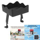Black expansion bracket stand for DJI FLIP drone, for upper mount