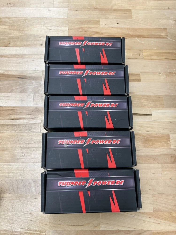 Thunder Power RC Lipo Batteries Bundle XT60 with Extra Parts