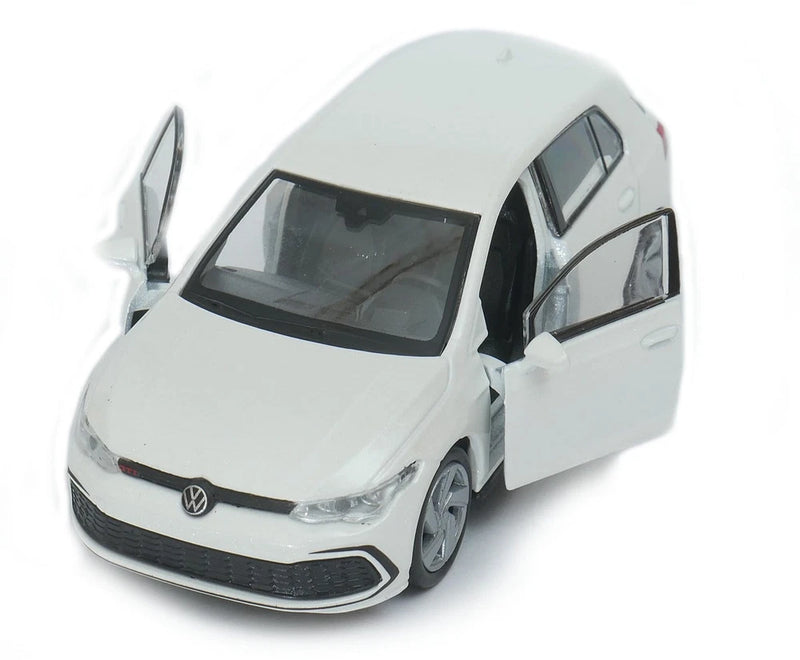 Volkswagen Golf 8 GTI Germany Car Model Toy White Diecast 1:38 Scale Welly