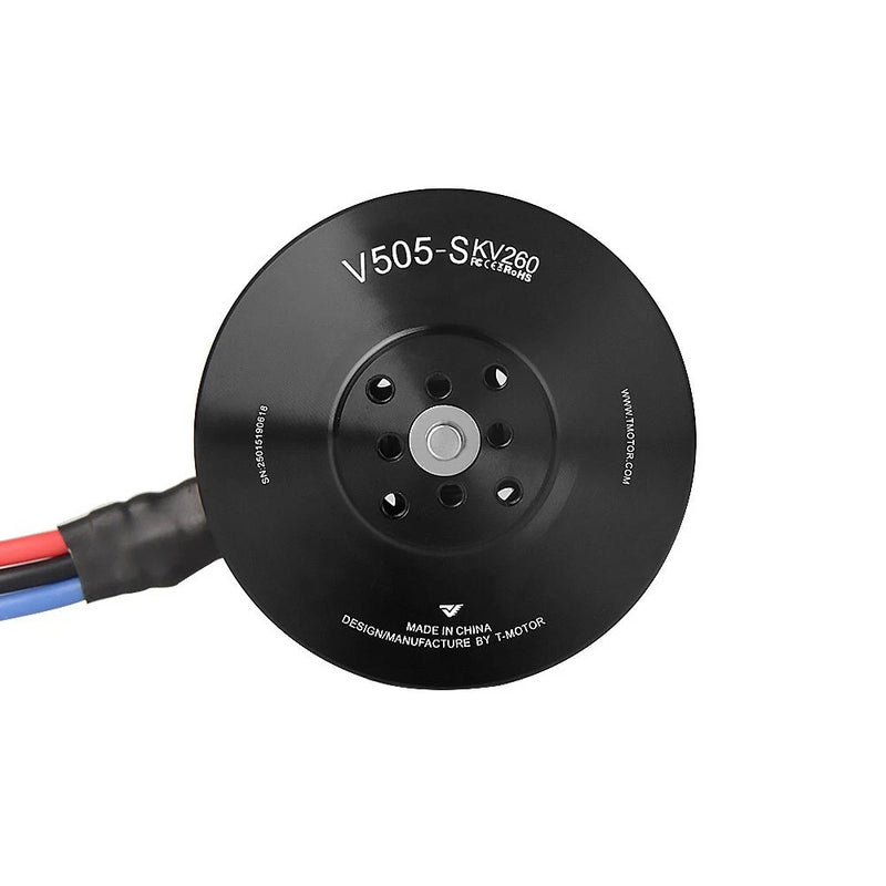 T-Motor UAV Motor Brushless Motor For VTOL Drone Playload 1KG 12S V505 260KV os6