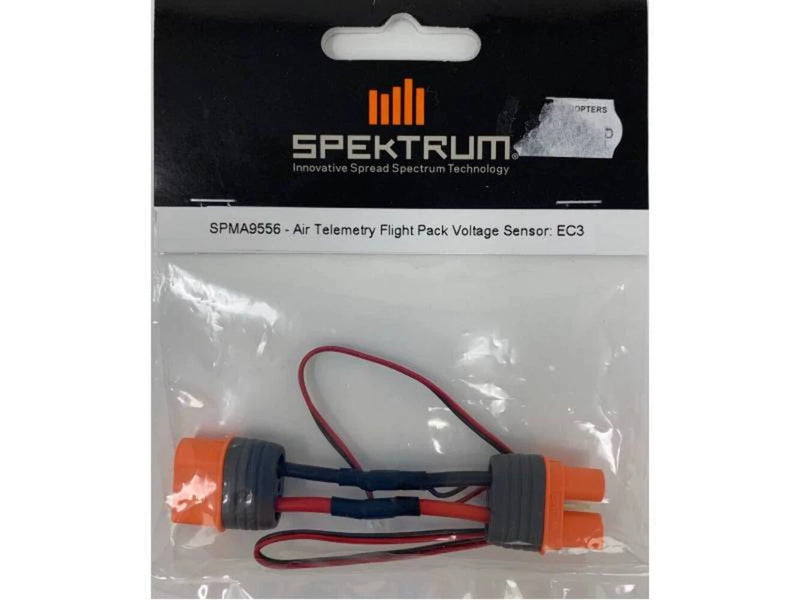 Air Telemetry Flight Pack Voltage Sensor W/EC3/IC3 Connector : SPMA9556