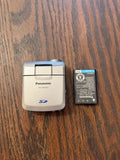 Panasonic D-snap SV-AV20 3.0MP Digital Camcorder - Silver TESTED WORKS