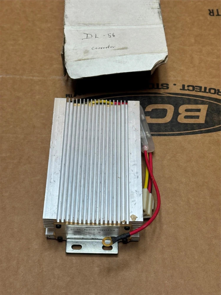 DL-56 DC-DC Power Converter Input 40~60Vdc, Output 12Vdc 20A Golf Cart Step-Down
