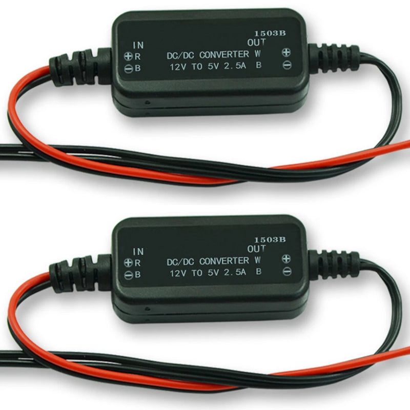12V To 5V Converter IP67 Waterproof Power Output 12.5W Rugged Construction