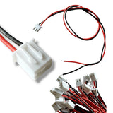 JST-XH 2.5mm 2Pin Connector Housing Plug Wire 50pcs for RC Toy LiPO Battery PCBs