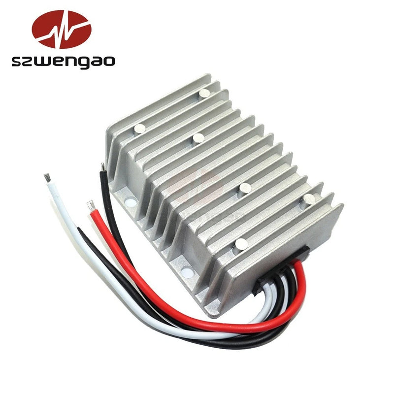 Waterproof buck-boost power supply 8-36V to 13.8V 20A 276W car radio regulator