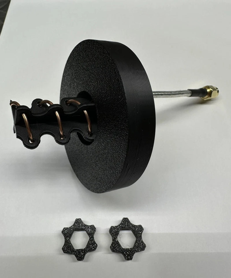 5.8ghz 3 Turn RHCP Helical Antenna With SMA Male Connector For FPV
