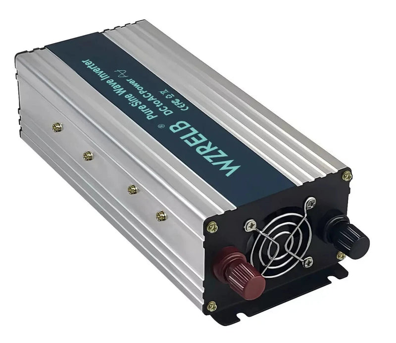 800W Pure Sine Wave Inverter 12V DC to 120/220VAC Power Solar Car Truck Home RV