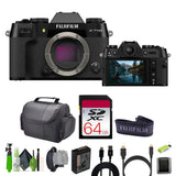 Fujifilm X-T50 Mirrorless Digital Camera+ 64GB Card + Tripod + More Accessories