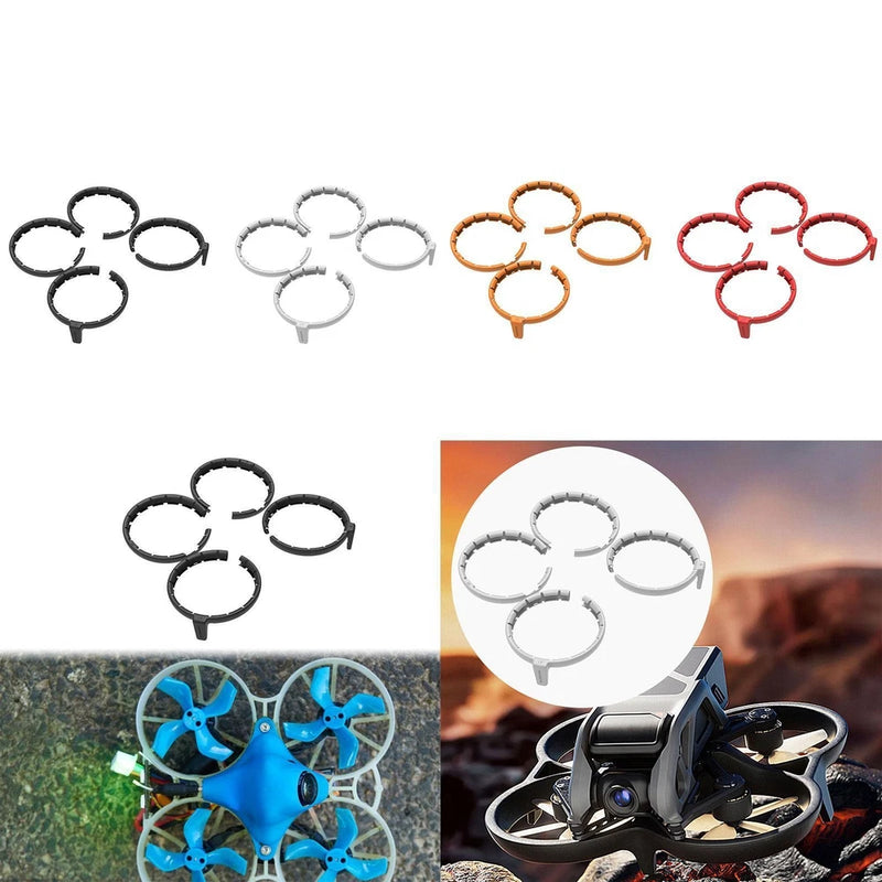 4x RC Drone Propeller Guard Props Protection Fully Enclosed Sturdy Blade Cover