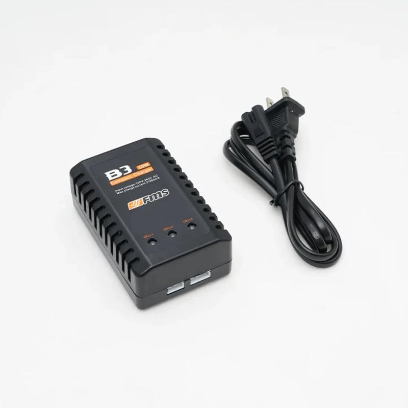 FMS Rc Car Charger B3 10w Compact Charger 7.4-11.1V LiPo Batteries with Adapter Converter