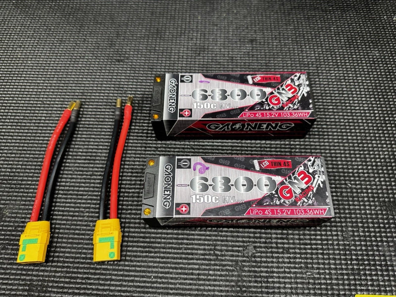 Gaoneng GNB 6800mah 15.2v LiHV LiPO Hard Case Battery Pack 4S