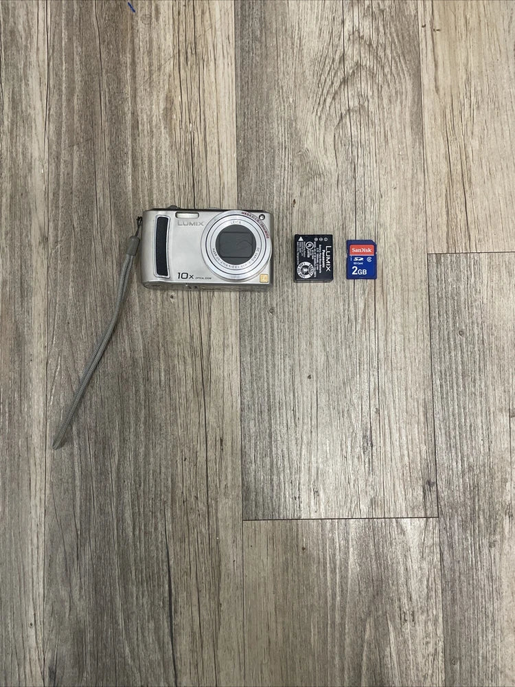 Panasonic Lumix DMC-TZ5 Black Digital Camera 9.1 M/P With Battery, Memory Card