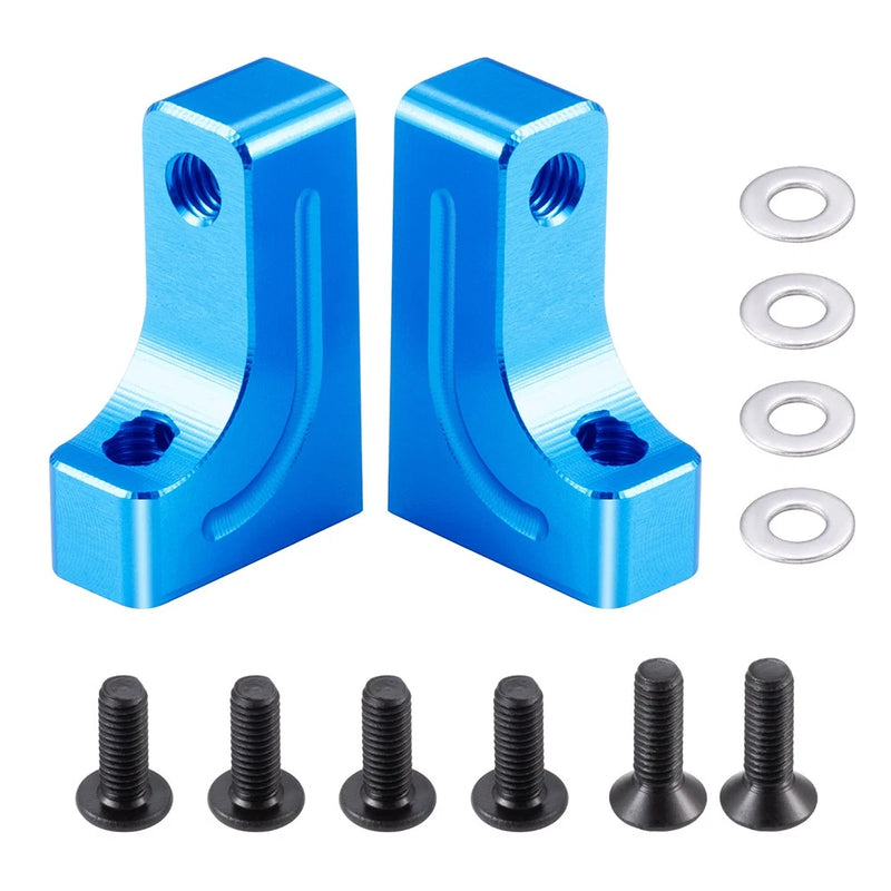 FLYXM Aluminum RC Servo Mounts Fixed Holder Bracket for Tamiya TT02 1/10 RC Car