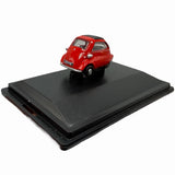 BMW Isetta Signal Red diecast model car Oxford 1:76 Microcar