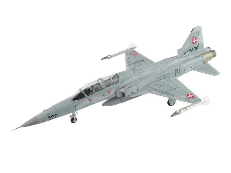 Northrop F-5F Tiger II J-3206 Staffel 6 Swiss Air Force 1:72 Model Hobby Master