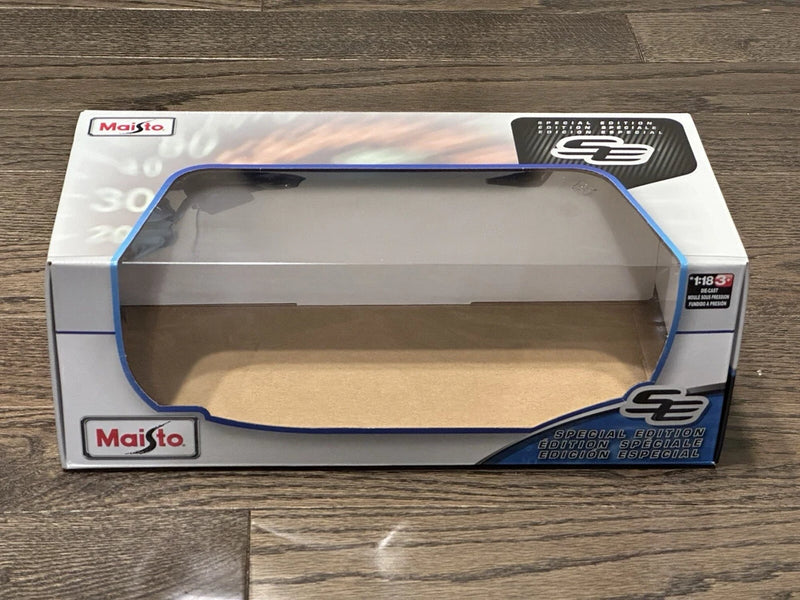 New Maisto 1:18 Scale Diecast Model Car Empty Box Special Edition