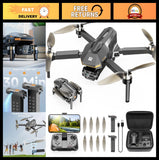 4K Camera Drone for Adults, FPV Beginner, One Key Take Off/Landing, 30 Min Fligh
