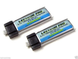 2 Lectron 1S 3.7V 180mAh 45C Lipo Battery FOR HobbyZone Champ Force FHX/MH-35