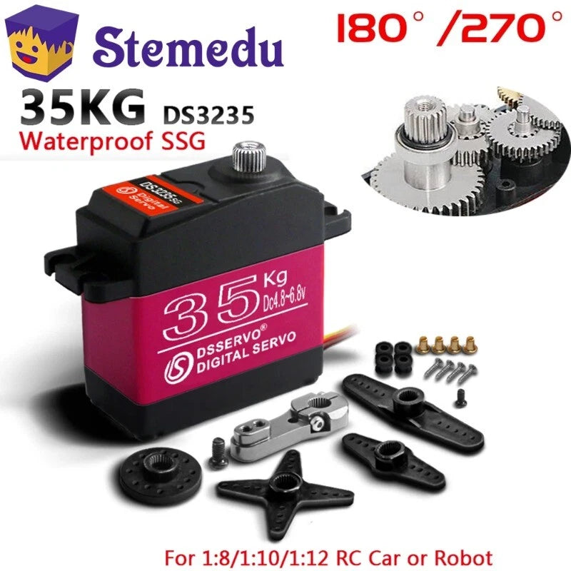 DS3235 35KG Digital Servo Metal Gear for RC Car Crawler Vehicle Robot 180/270??