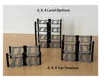 4 Post Garage Lift Style Display for 1:64 Scale Vehicles Diecast, Models