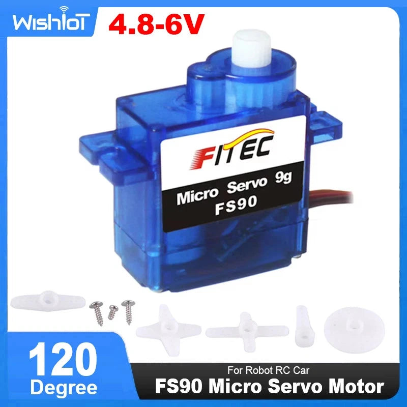 Feetech FS90 Micro Servo Motor Servo 9g 120 Degree for Arduino Helicopter RC Car