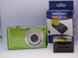 Panasonic LUMIX DMC-FS7 Green 10 Megapixel Compact Camera with Leica Lens