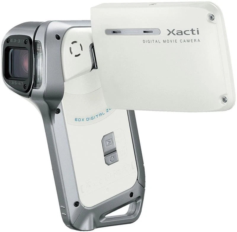 Sanyo Waterproof Digital Video Camera Xacti DMX-CA8 White From Japan