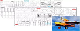 Wellereiter Flying Boat 60" WS RC Model Airplane Plans PRINTED Full Size