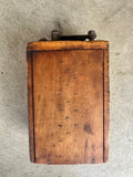 Antique Model T or Model A Ford Wooden Battery/Ignition Coil Box 1900s UNTESTED Battery