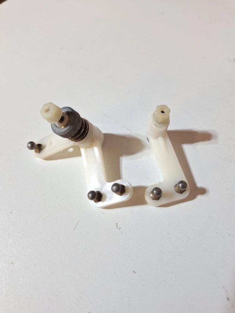 Vintage RC Team Associated RC10 T Steering Bell Crank Servo Saver Assembly 7250