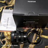 Fujifilm XF35mm F2 R WR Compact Light Black Camera Lens with Caps & Box