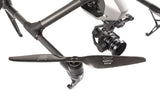 KopterMax Carbon Fiber propellers + adapters for DJI Inspire 2 drone props
